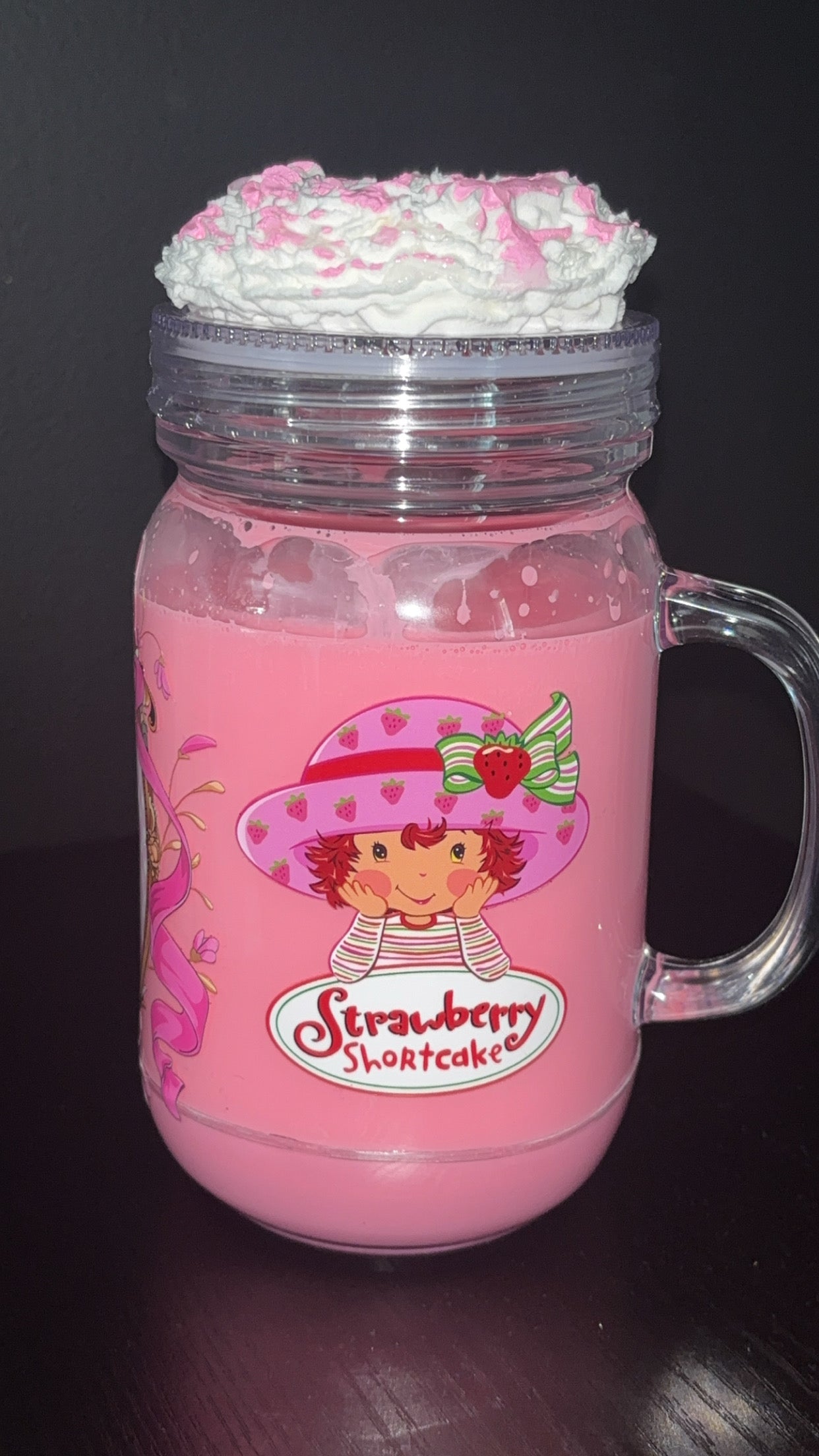 Strawberry Shortcake Tumbler W/ Handle