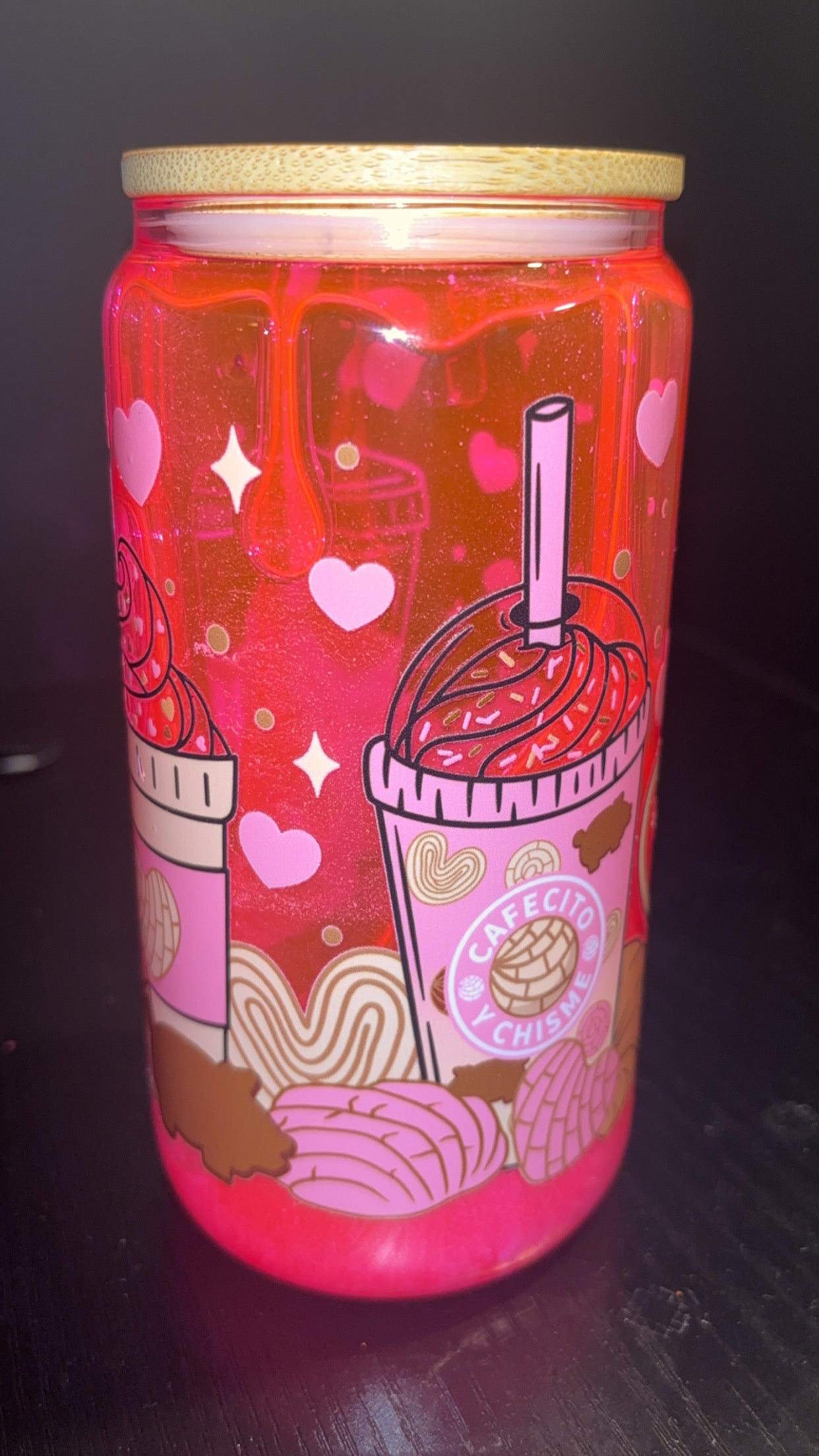 Pink Lava Tumbler