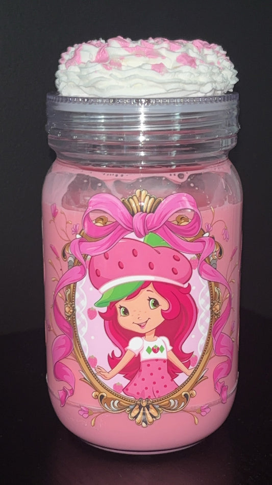 Strawberry Shortcake Tumbler W/ Handle