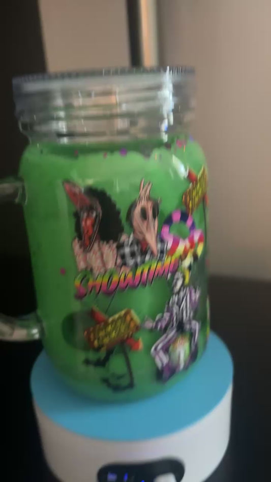 Beetlejuice Lava Tumbler W/ Handle